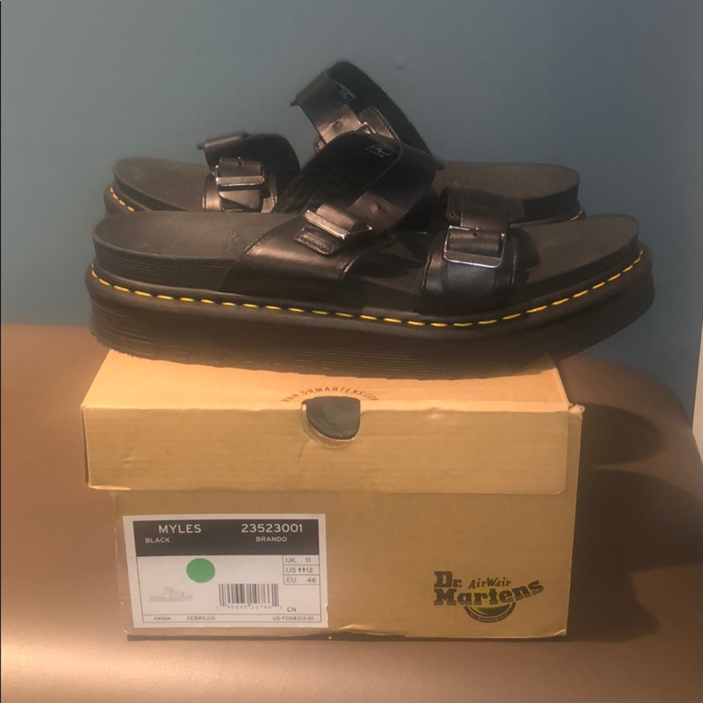 Dr. Martens Myles Platform Sandals (Mens)